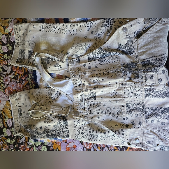 Free people boyfriend printed over all - Picture 12 of 13